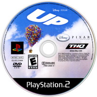 Disney Pixar Up PAL Playstation 2  box art